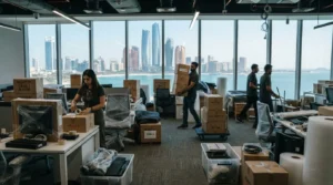 Office relocation packing and moving, Abu Dhabi